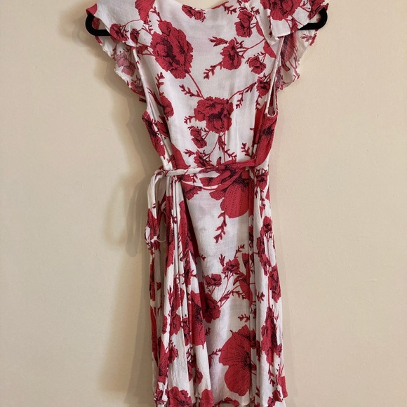 FREE PEOPLE WRAP FLORAL DRESS - Picture 2 of 10